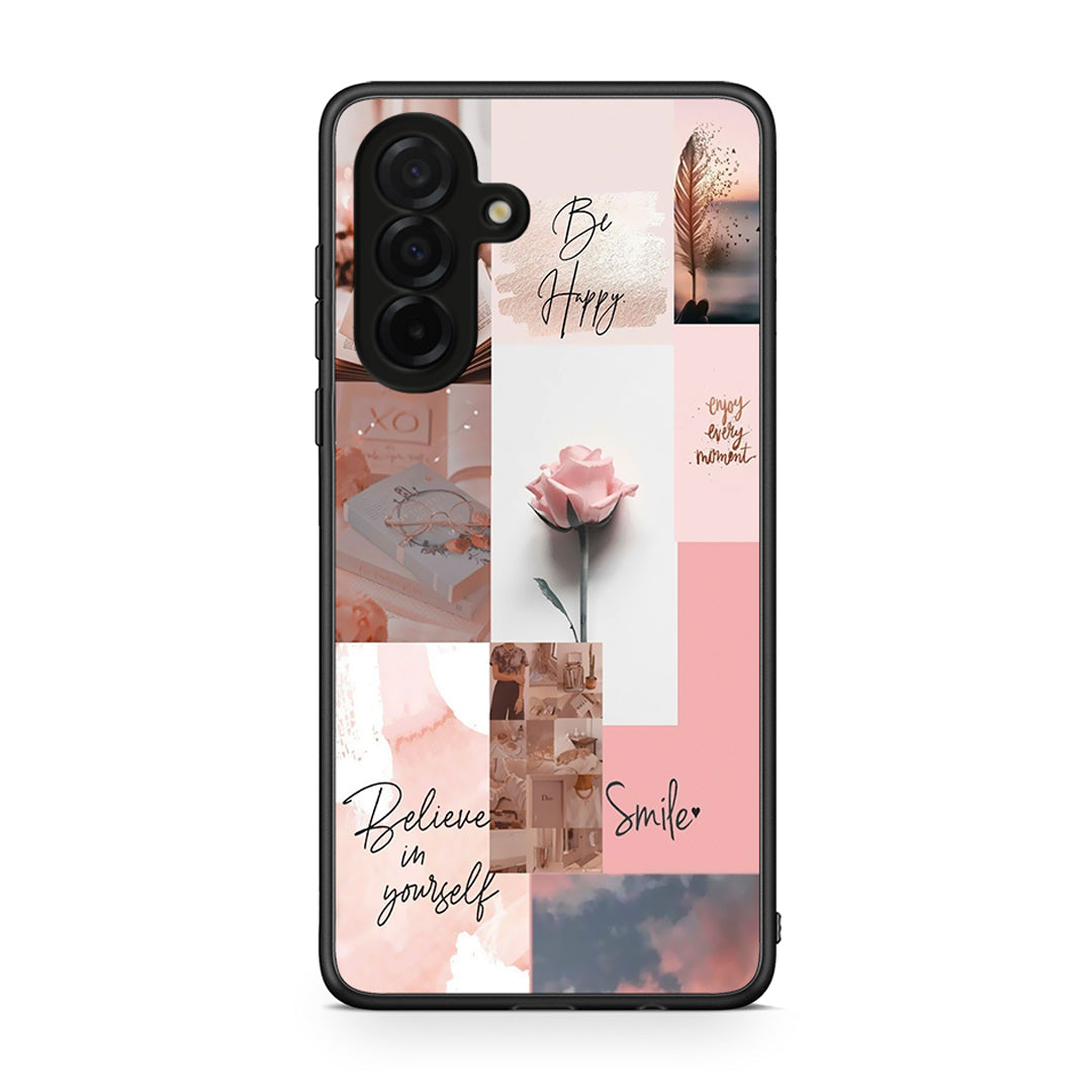 Samsung Galaxy A26 5G Aesthetic Collage θήκη από τη Smartfits με σχέδιο στο πίσω μέρος και μαύρο περίβλημα | Smartphone case with colorful back and black bezels by Smartfits
