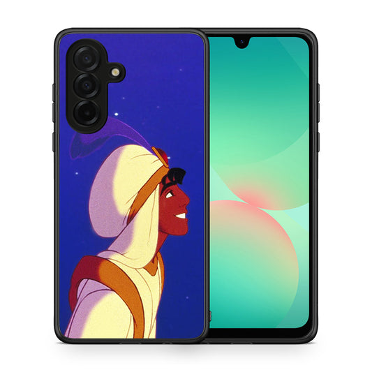 Θήκη Samsung Galaxy A26 5G Alladin And Jasmine Love 1 από τη Smartfits με σχέδιο στο πίσω μέρος και μαύρο περίβλημα | Samsung Galaxy A26 5G Alladin And Jasmine Love 1 case with colorful back and black bezels