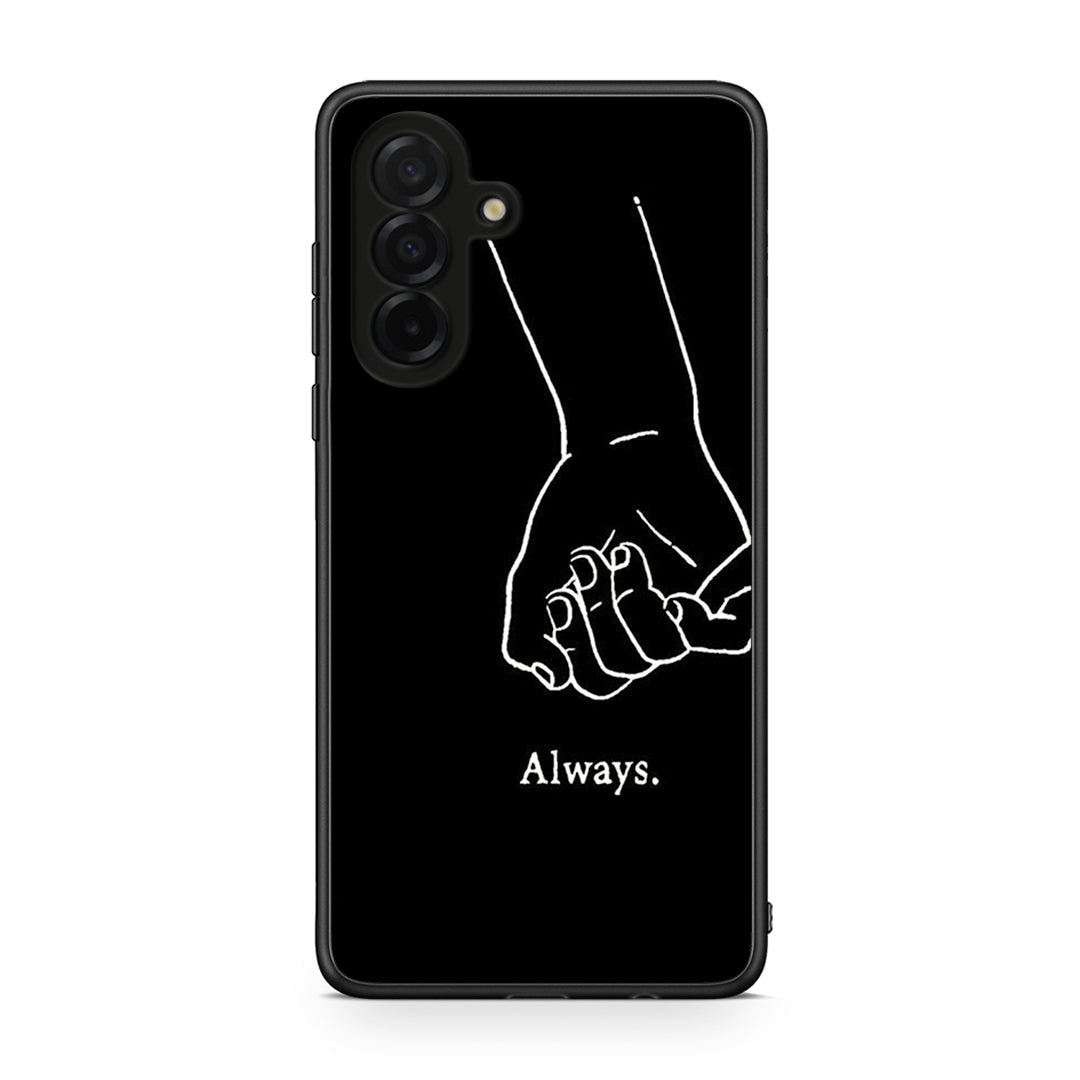 Samsung Galaxy A26 5G Always & Forever 1 Θήκη Αγίου Βαλεντίνου από τη Smartfits με σχέδιο στο πίσω μέρος και μαύρο περίβλημα | Smartphone case with colorful back and black bezels by Smartfits