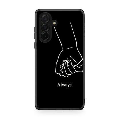 Samsung Galaxy A26 5G Always & Forever 1 Θήκη Αγίου Βαλεντίνου από τη Smartfits με σχέδιο στο πίσω μέρος και μαύρο περίβλημα | Smartphone case with colorful back and black bezels by Smartfits