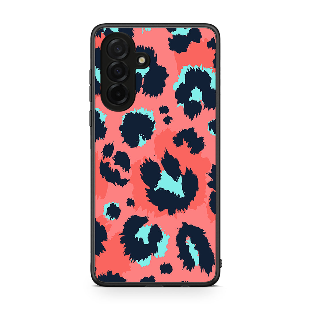22 - Samsung Galaxy A26 5G Pink Leopard Animal case, cover, bumper