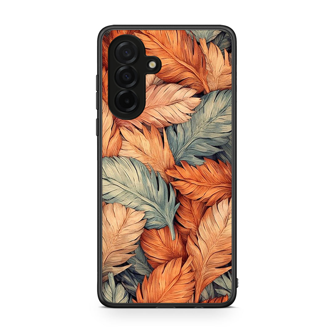 Samsung Galaxy A26 5G Autumn Leaves Θήκη από τη Smartfits με σχέδιο στο πίσω μέρος και μαύρο περίβλημα | Smartphone case with colorful back and black bezels by Smartfits
