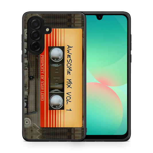 Θήκη Samsung Galaxy A26 5G Awesome Mix από τη Smartfits με σχέδιο στο πίσω μέρος και μαύρο περίβλημα | Samsung Galaxy A26 5G Awesome Mix case with colorful back and black bezels