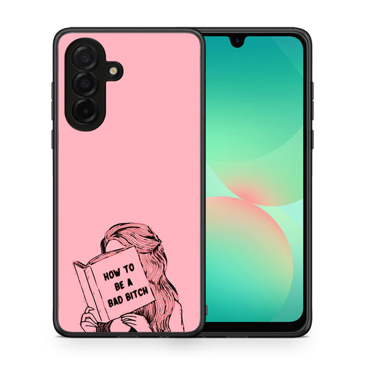 Θήκη Samsung Galaxy A26 5G Bad Bitch από τη Smartfits με σχέδιο στο πίσω μέρος και μαύρο περίβλημα | Samsung Galaxy A26 5G Bad Bitch case with colorful back and black bezels