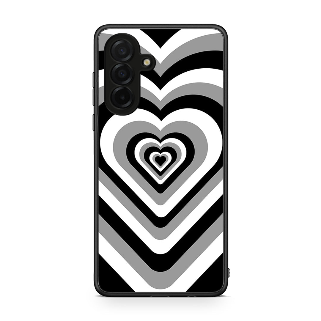 Samsung Galaxy A26 5G Black Hearts θήκη από τη Smartfits με σχέδιο στο πίσω μέρος και μαύρο περίβλημα | Smartphone case with colorful back and black bezels by Smartfits