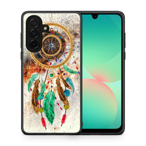Θήκη Samsung Galaxy A26 5G DreamCatcher Boho από τη Smartfits με σχέδιο στο πίσω μέρος και μαύρο περίβλημα | Samsung Galaxy A26 5G DreamCatcher Boho case with colorful back and black bezels