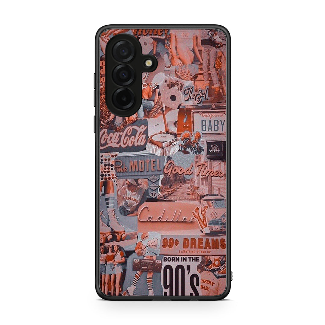 Samsung Galaxy A26 5G Born In 90s θήκη από τη Smartfits με σχέδιο στο πίσω μέρος και μαύρο περίβλημα | Smartphone case with colorful back and black bezels by Smartfits