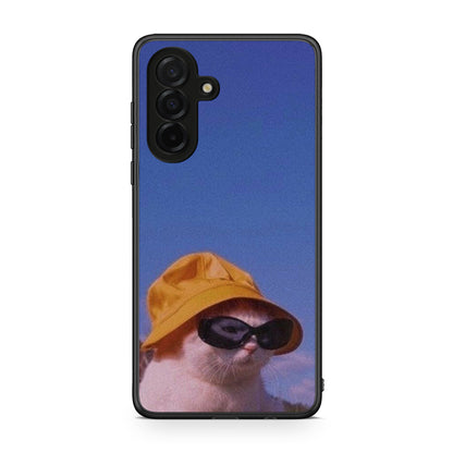 Samsung Galaxy A26 5G Cat Diva θήκη από τη Smartfits με σχέδιο στο πίσω μέρος και μαύρο περίβλημα | Smartphone case with colorful back and black bezels by Smartfits