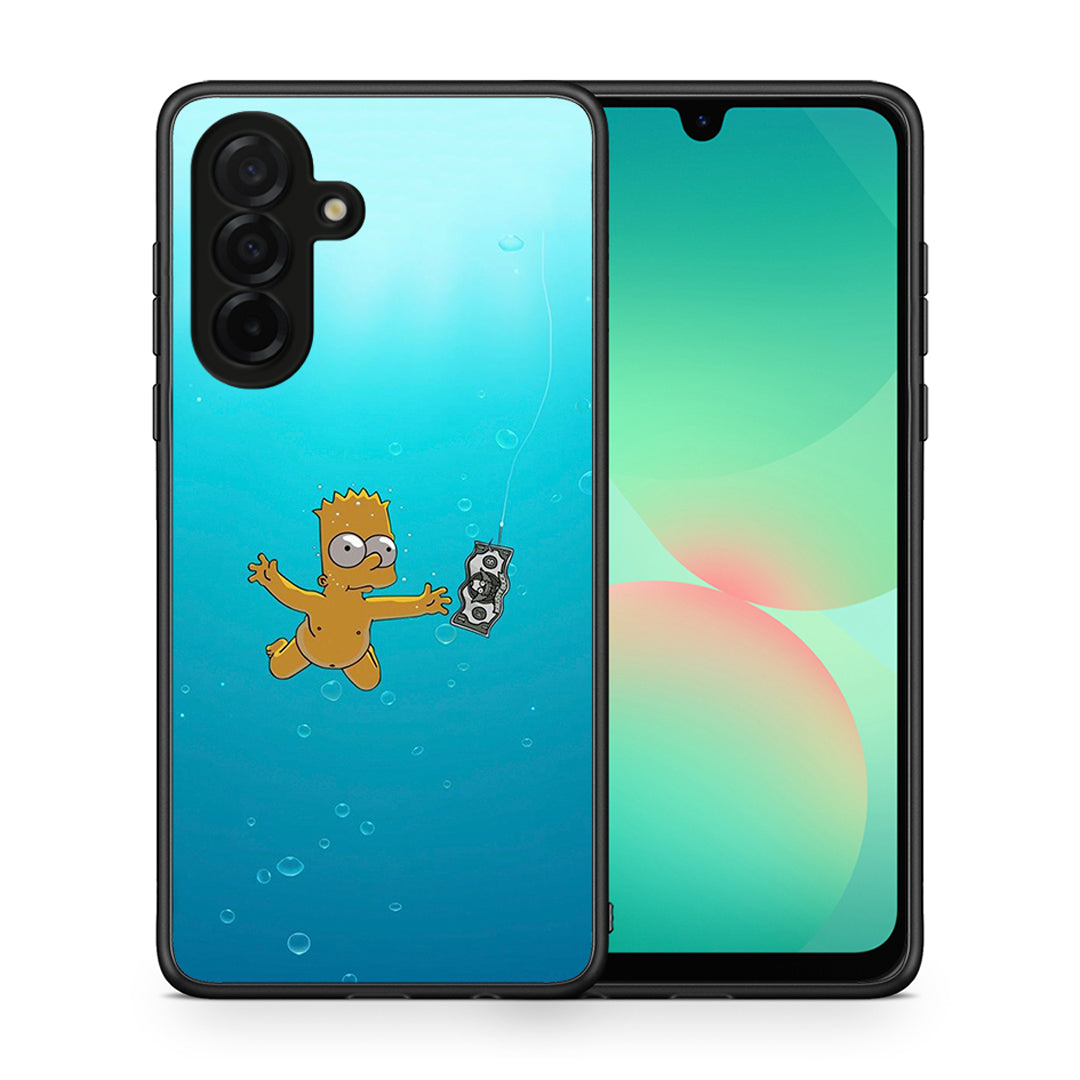 Θήκη Samsung Galaxy A26 5G Chasing Money από τη Smartfits με σχέδιο στο πίσω μέρος και μαύρο περίβλημα | Samsung Galaxy A26 5G Chasing Money case with colorful back and black bezels