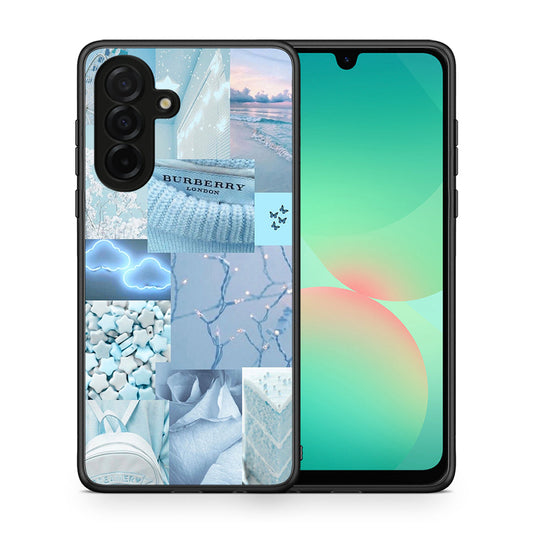 Θήκη Samsung Galaxy A26 5G Ciel Aesthetic Collage από τη Smartfits με σχέδιο στο πίσω μέρος και μαύρο περίβλημα | Samsung Galaxy A26 5G Ciel Aesthetic Collage case with colorful back and black bezels