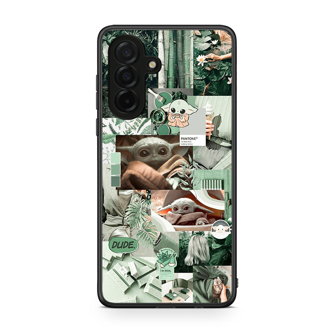 Samsung Galaxy A26 5G Collage Dude Θήκη Αγίου Βαλεντίνου από τη Smartfits με σχέδιο στο πίσω μέρος και μαύρο περίβλημα | Smartphone case with colorful back and black bezels by Smartfits