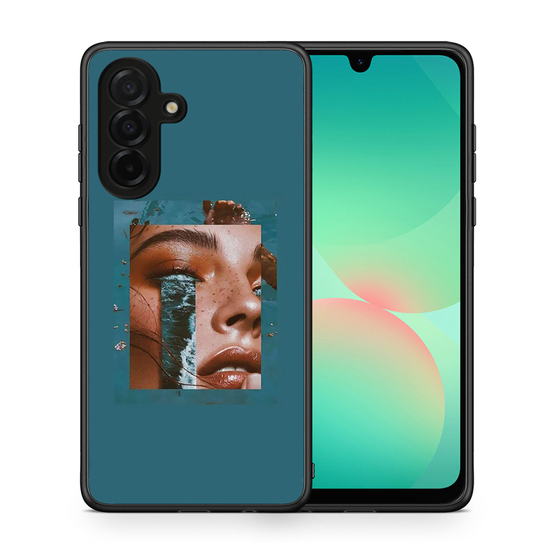 Θήκη Samsung Galaxy A26 5G Cry An Ocean από τη Smartfits με σχέδιο στο πίσω μέρος και μαύρο περίβλημα | Samsung Galaxy A26 5G Cry An Ocean case with colorful back and black bezels