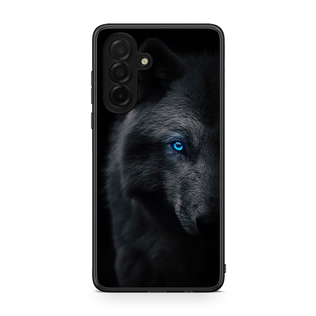 Samsung Galaxy A26 5G Dark Wolf θήκη από τη Smartfits με σχέδιο στο πίσω μέρος και μαύρο περίβλημα | Smartphone case with colorful back and black bezels by Smartfits