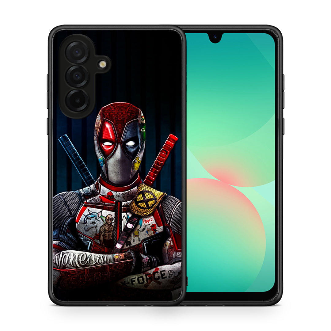 Θήκη Samsung Galaxy A26 5G Funny Guy από τη Smartfits με σχέδιο στο πίσω μέρος και μαύρο περίβλημα | Samsung Galaxy A26 5G Funny Guy case with colorful back and black bezels