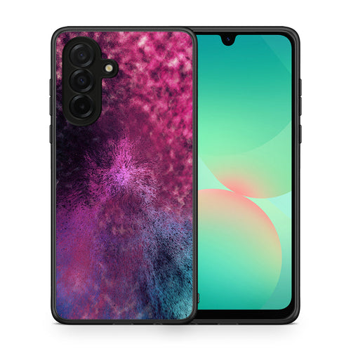 Θήκη Samsung Galaxy A26 5G Aurora Galaxy από τη Smartfits με σχέδιο στο πίσω μέρος και μαύρο περίβλημα | Samsung Galaxy A26 5G Aurora Galaxy case with colorful back and black bezels