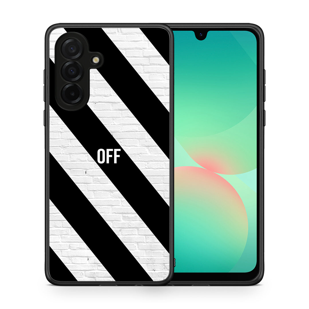 Θήκη Samsung Galaxy A26 5G Get Off από τη Smartfits με σχέδιο στο πίσω μέρος και μαύρο περίβλημα | Samsung Galaxy A26 5G Get Off case with colorful back and black bezels