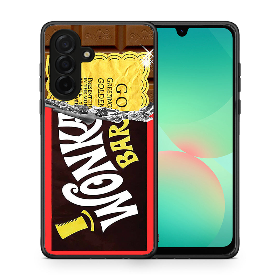Θήκη Samsung Galaxy A26 5G Golden Ticket από τη Smartfits με σχέδιο στο πίσω μέρος και μαύρο περίβλημα | Samsung Galaxy A26 5G Golden Ticket case with colorful back and black bezels