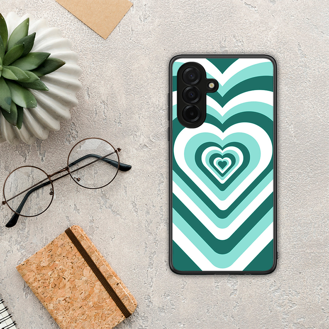 Green Hearts - Samsung Galaxy A26 5G θήκη