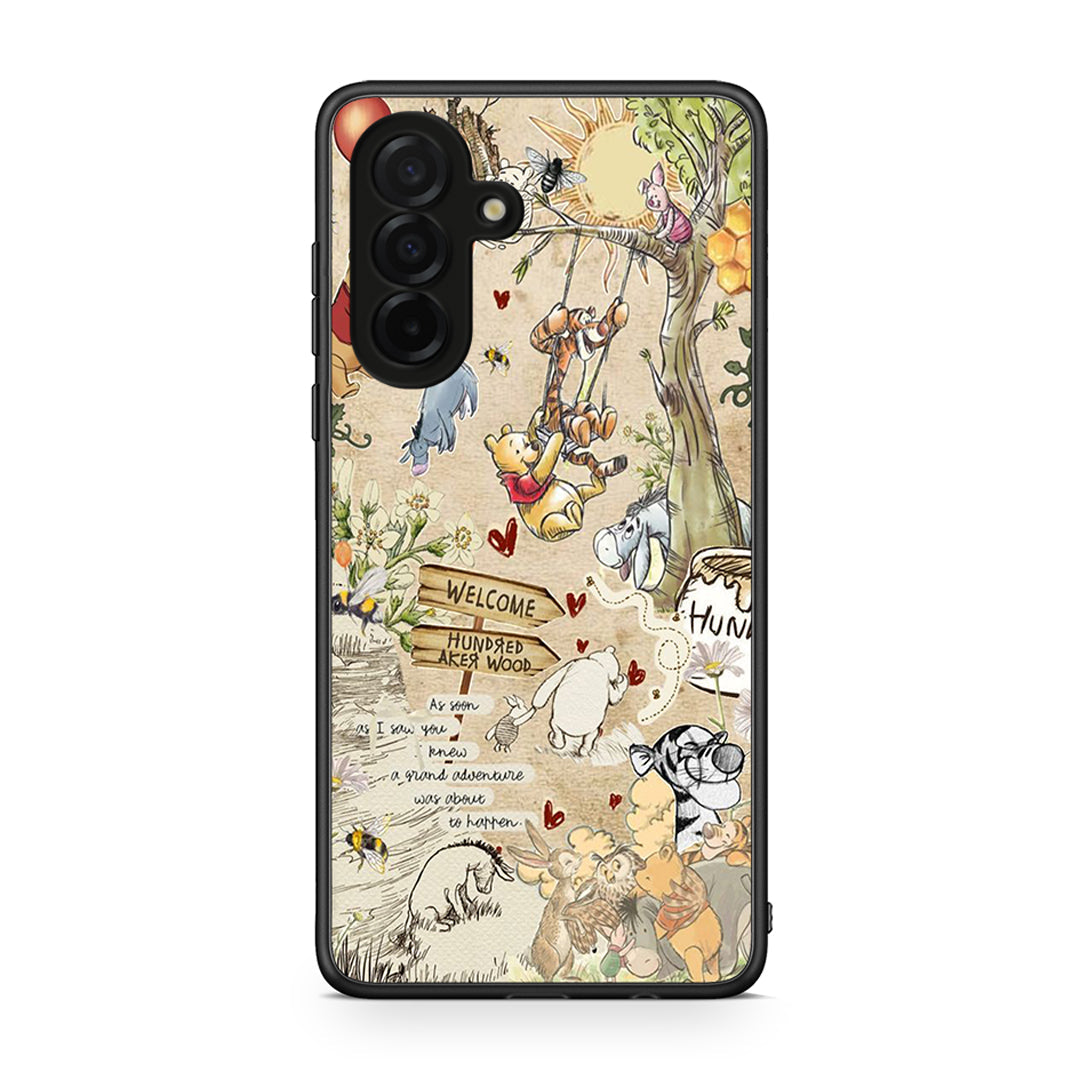 Samsung Galaxy A26 5G Happy Friends θήκη από τη Smartfits με σχέδιο στο πίσω μέρος και μαύρο περίβλημα | Smartphone case with colorful back and black bezels by Smartfits