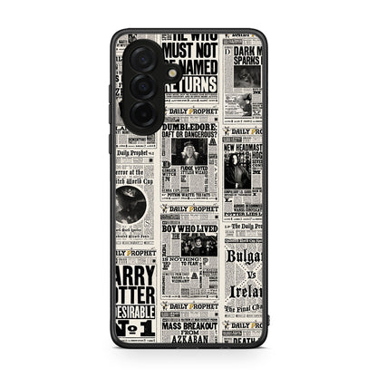 Samsung Galaxy A26 5G Harry Paper θήκη από τη Smartfits με σχέδιο στο πίσω μέρος και μαύρο περίβλημα | Smartphone case with colorful back and black bezels by Smartfits