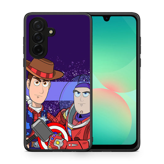 Θήκη Samsung Galaxy A26 5G Infinity Story από τη Smartfits με σχέδιο στο πίσω μέρος και μαύρο περίβλημα | Samsung Galaxy A26 5G Infinity Story case with colorful back and black bezels