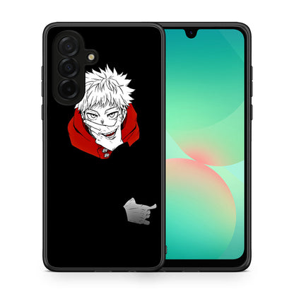 Θήκη Samsung Galaxy A26 5G Itadori Anime από τη Smartfits με σχέδιο στο πίσω μέρος και μαύρο περίβλημα | Samsung Galaxy A26 5G Itadori Anime case with colorful back and black bezels