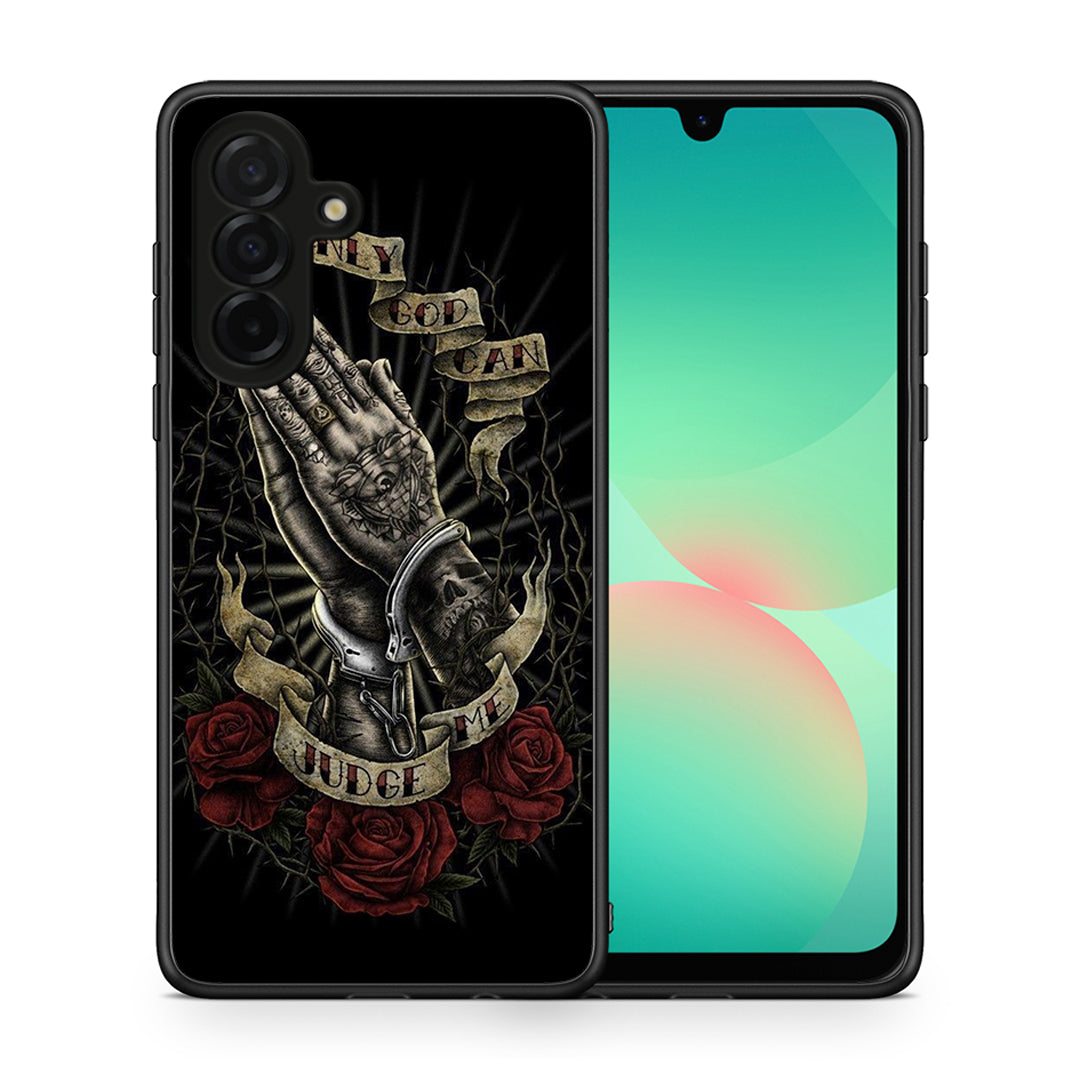 Θήκη Samsung Galaxy A26 5G Judge By God από τη Smartfits με σχέδιο στο πίσω μέρος και μαύρο περίβλημα | Samsung Galaxy A26 5G Judge By God case with colorful back and black bezels