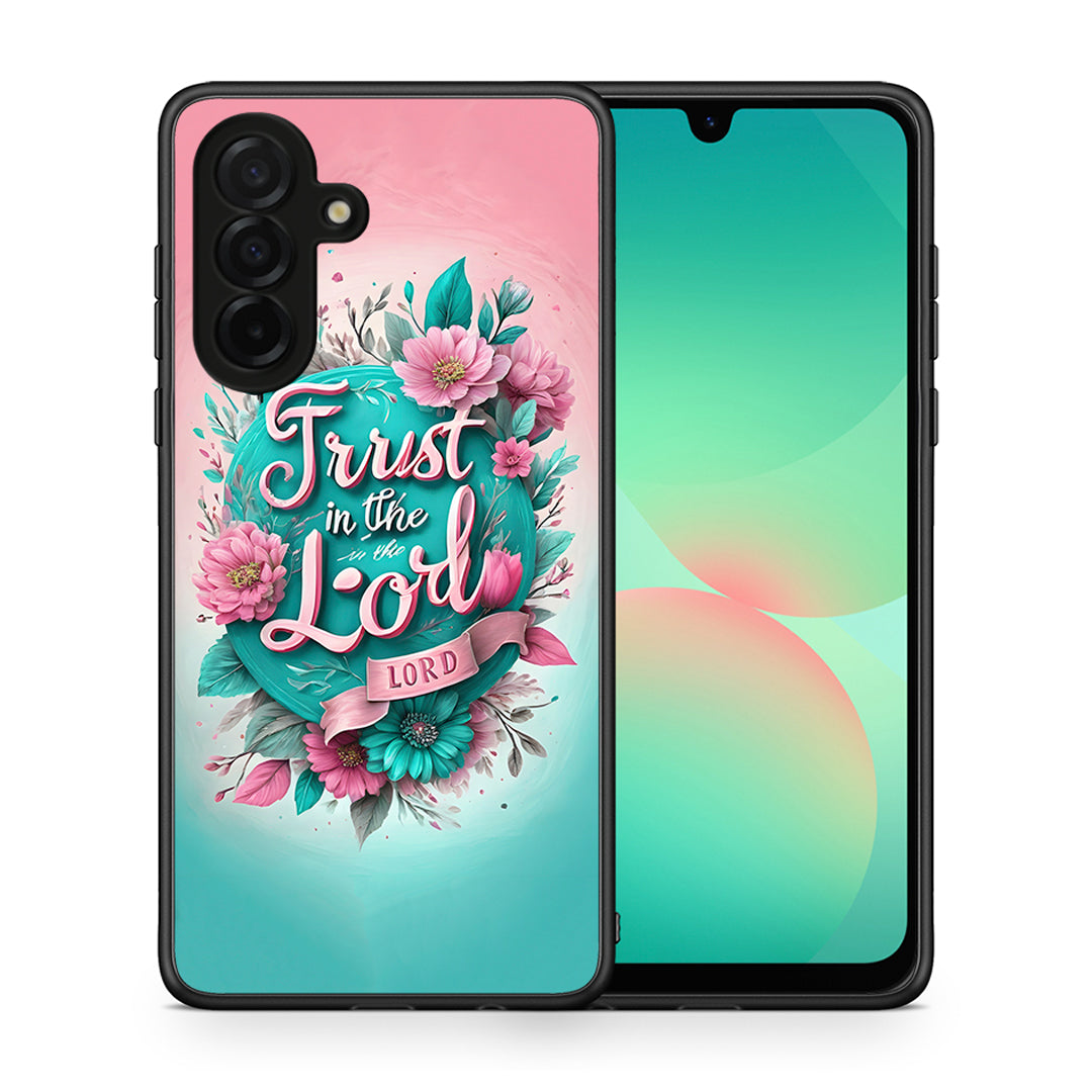 Θήκη Samsung Galaxy A26 5G Lord Trust από τη Smartfits με σχέδιο στο πίσω μέρος και μαύρο περίβλημα | Samsung Galaxy A26 5G Lord Trust case with colorful back and black bezels