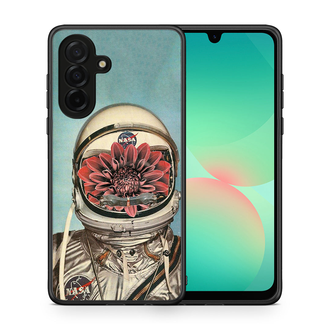 Θήκη Samsung Galaxy A26 5G Nasa Bloom από τη Smartfits με σχέδιο στο πίσω μέρος και μαύρο περίβλημα | Samsung Galaxy A26 5G Nasa Bloom case with colorful back and black bezels