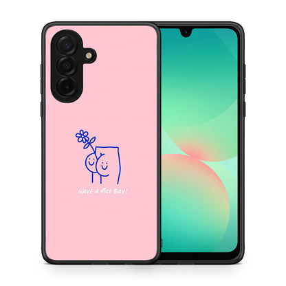 Θήκη Samsung Galaxy A26 5G Nice Day από τη Smartfits με σχέδιο στο πίσω μέρος και μαύρο περίβλημα | Samsung Galaxy A26 5G Nice Day case with colorful back and black bezels