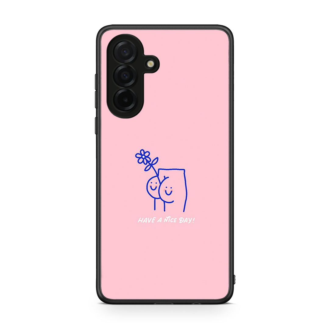 Samsung Galaxy A26 5G Nice Day θήκη από τη Smartfits με σχέδιο στο πίσω μέρος και μαύρο περίβλημα | Smartphone case with colorful back and black bezels by Smartfits