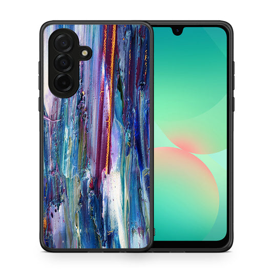 Θήκη Samsung Galaxy A26 5G Winter Paint από τη Smartfits με σχέδιο στο πίσω μέρος και μαύρο περίβλημα | Samsung Galaxy A26 5G Winter Paint case with colorful back and black bezels