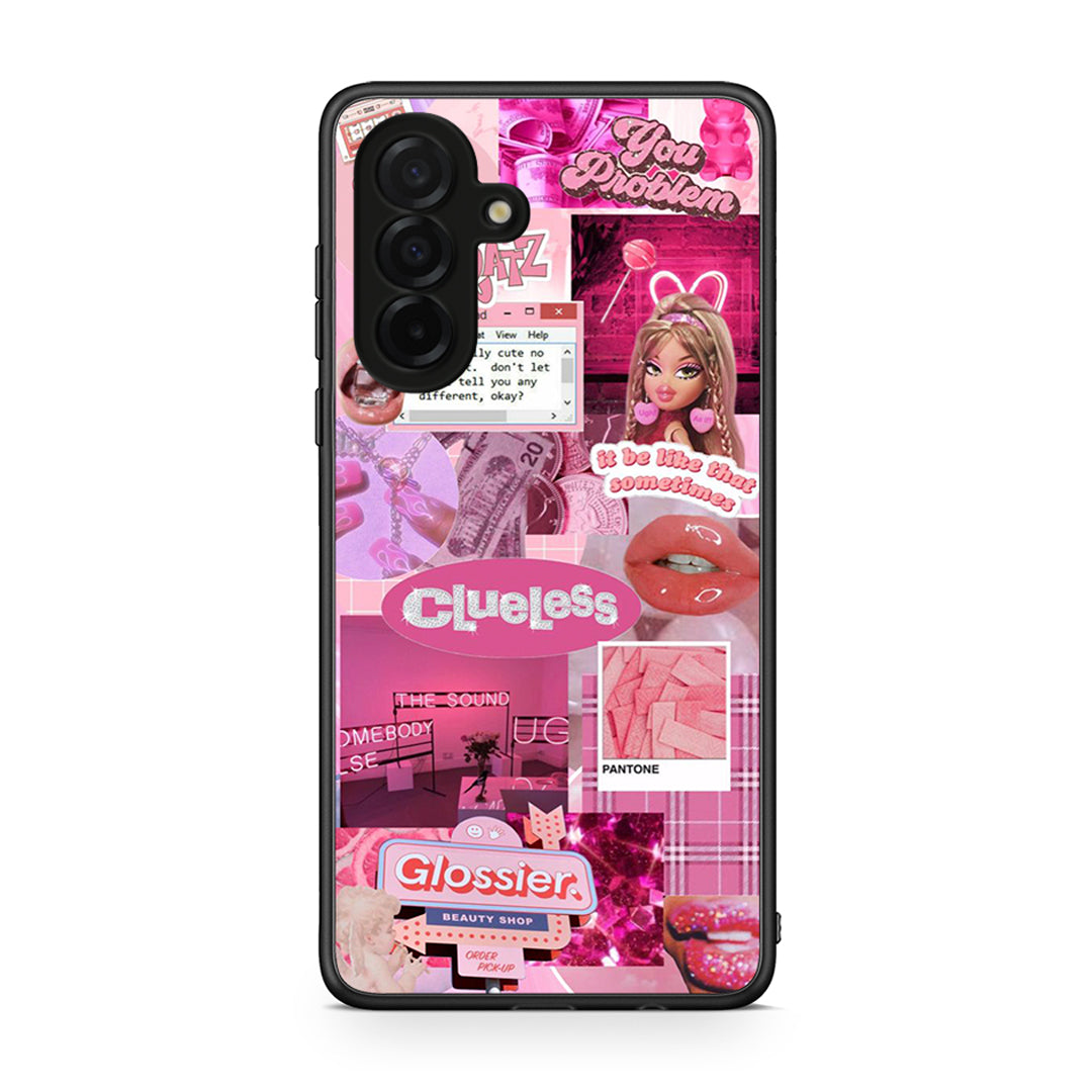 Samsung Galaxy A26 5G Pink Love Θήκη Αγίου Βαλεντίνου από τη Smartfits με σχέδιο στο πίσω μέρος και μαύρο περίβλημα | Smartphone case with colorful back and black bezels by Smartfits