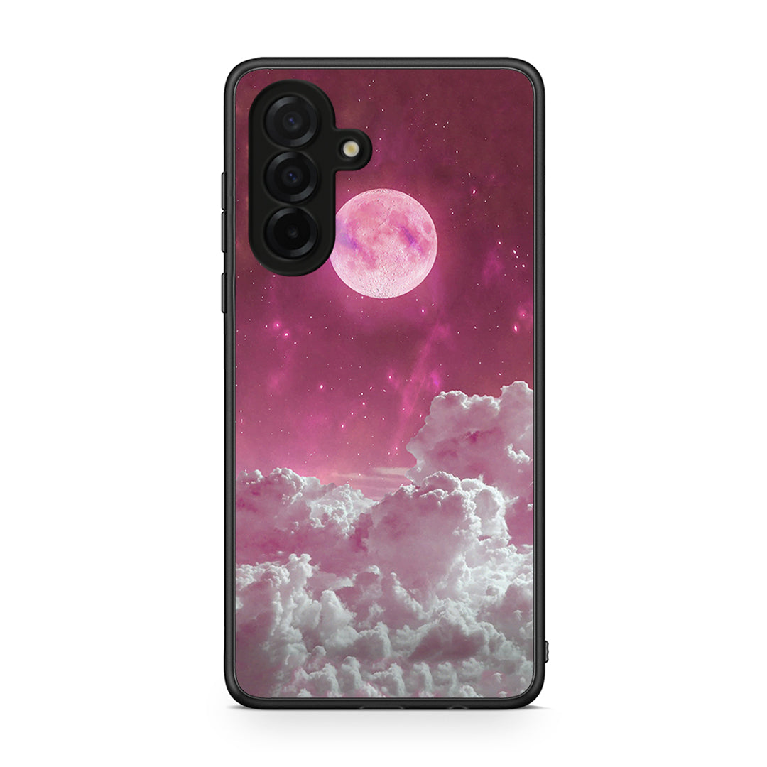 Samsung Galaxy A26 5G Pink Moon Θήκη από τη Smartfits με σχέδιο στο πίσω μέρος και μαύρο περίβλημα | Smartphone case with colorful back and black bezels by Smartfits