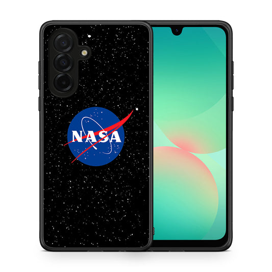 Θήκη Samsung Galaxy A26 5G NASA PopArt από τη Smartfits με σχέδιο στο πίσω μέρος και μαύρο περίβλημα | Samsung Galaxy A26 5G NASA PopArt case with colorful back and black bezels