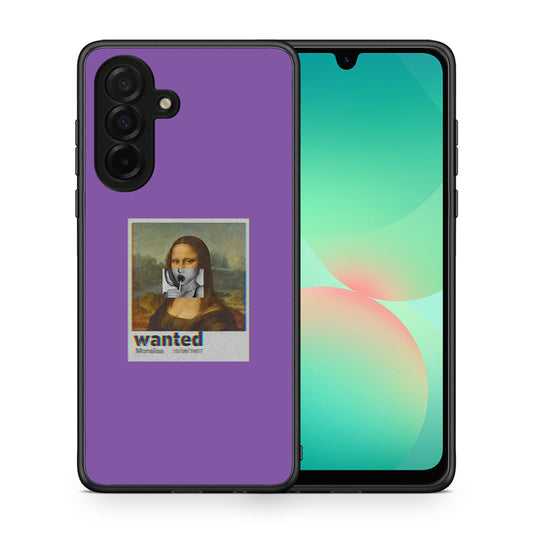 Θήκη Samsung Galaxy A26 5G Monalisa Popart από τη Smartfits με σχέδιο στο πίσω μέρος και μαύρο περίβλημα | Samsung Galaxy A26 5G Monalisa Popart case with colorful back and black bezels