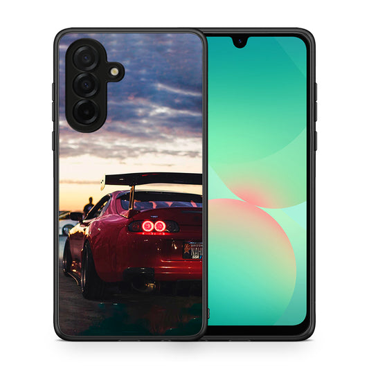 Θήκη Samsung Galaxy A26 5G Racing Supra από τη Smartfits με σχέδιο στο πίσω μέρος και μαύρο περίβλημα | Samsung Galaxy A26 5G Racing Supra case with colorful back and black bezels