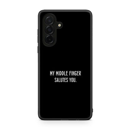 Samsung Galaxy A26 5G Salute θήκη από τη Smartfits με σχέδιο στο πίσω μέρος και μαύρο περίβλημα | Smartphone case with colorful back and black bezels by Smartfits