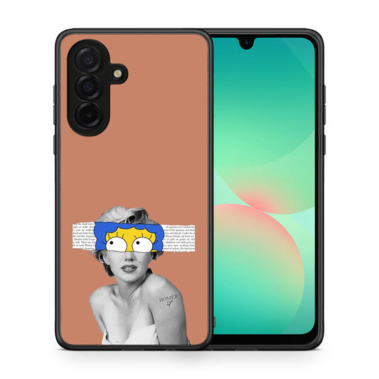 Θήκη Samsung Galaxy A26 5G Sim Merilyn από τη Smartfits με σχέδιο στο πίσω μέρος και μαύρο περίβλημα | Samsung Galaxy A26 5G Sim Merilyn case with colorful back and black bezels