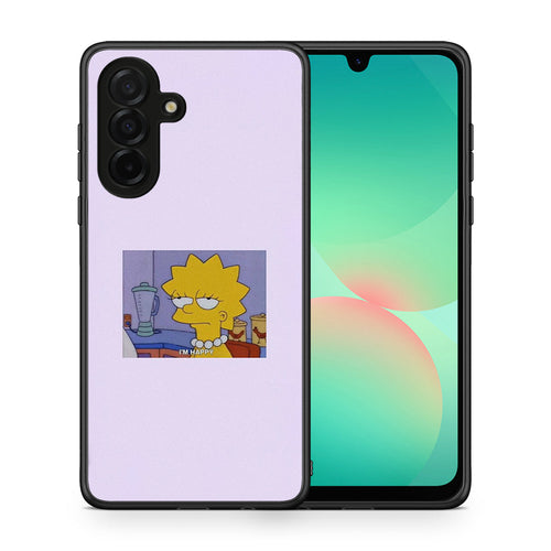 Θήκη Samsung Galaxy A26 5G So Happy από τη Smartfits με σχέδιο στο πίσω μέρος και μαύρο περίβλημα | Samsung Galaxy A26 5G So Happy case with colorful back and black bezels