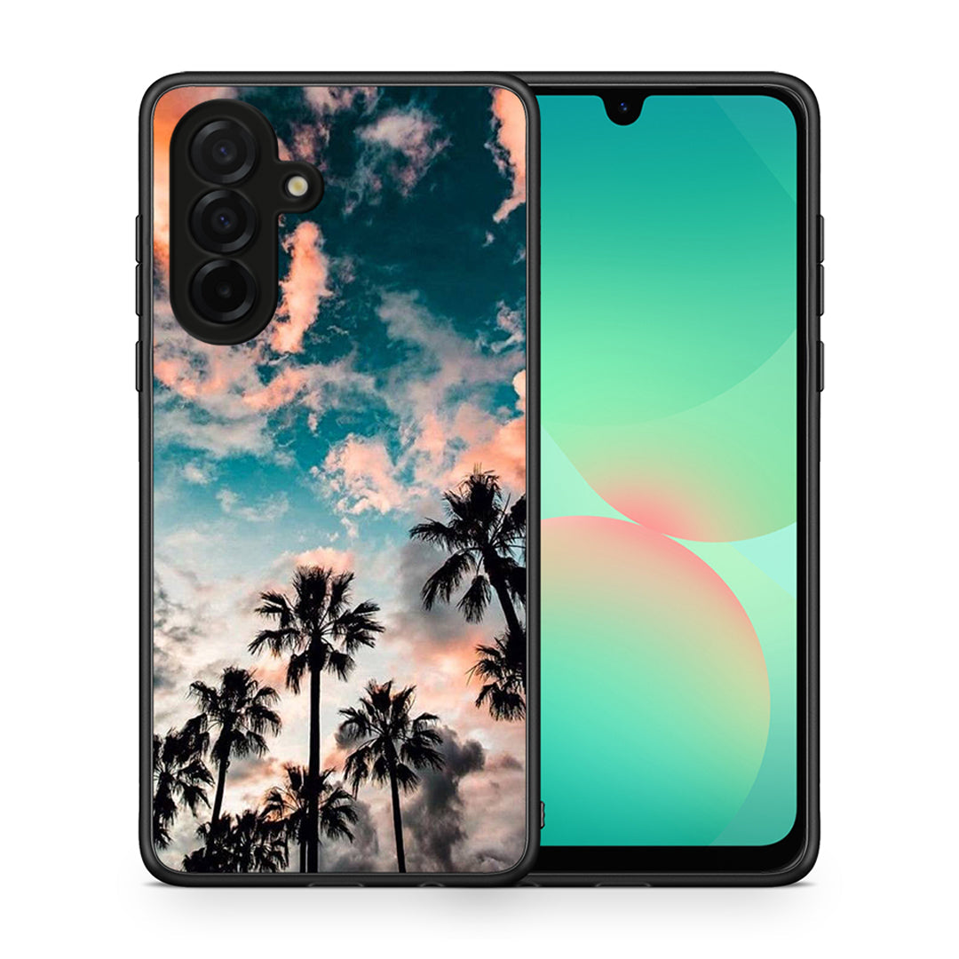 Θήκη Samsung Galaxy A26 5G Sky Summer από τη Smartfits με σχέδιο στο πίσω μέρος και μαύρο περίβλημα | Samsung Galaxy A26 5G Sky Summer case with colorful back and black bezels