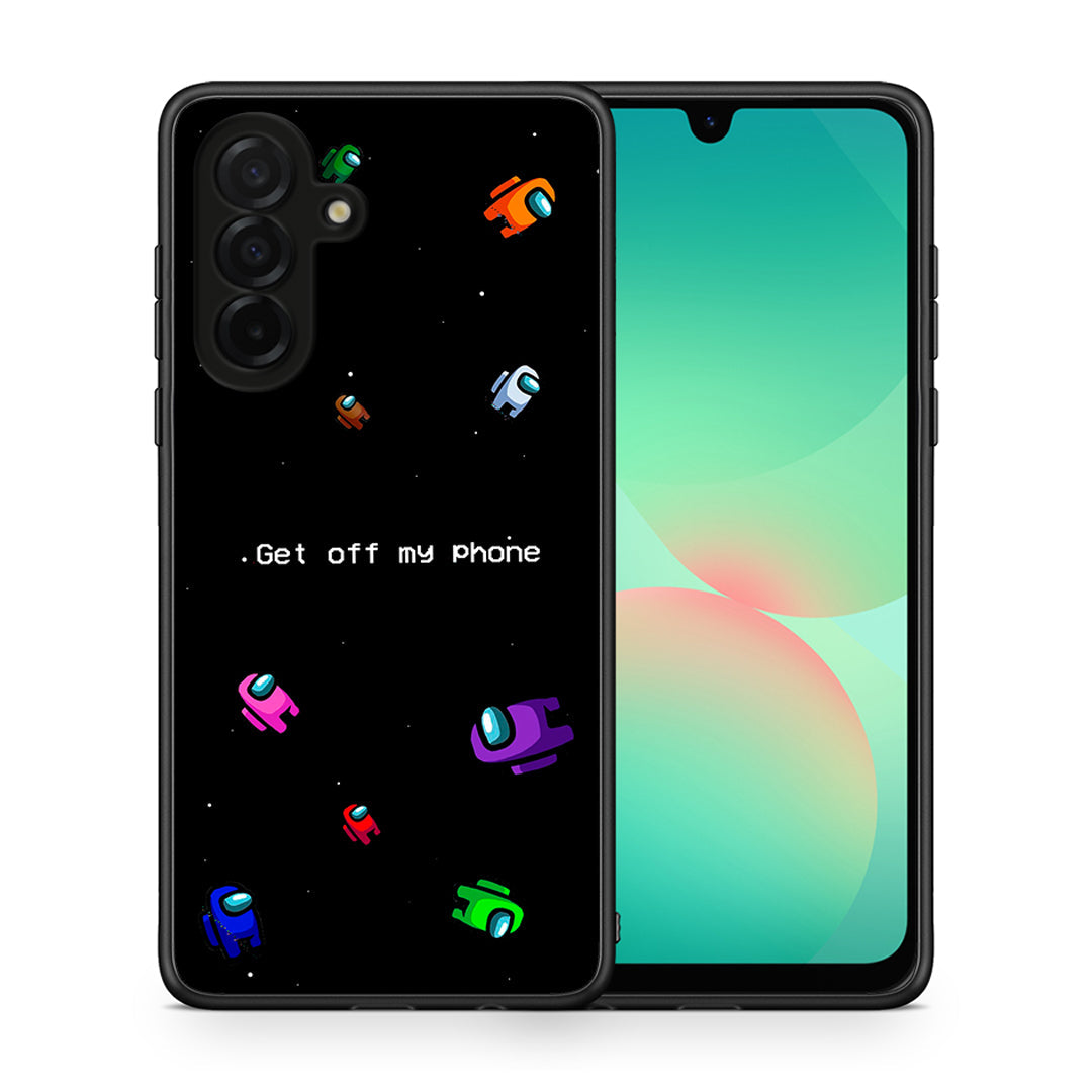 Θήκη Samsung Galaxy A26 5G AFK Text από τη Smartfits με σχέδιο στο πίσω μέρος και μαύρο περίβλημα | Samsung Galaxy A26 5G AFK Text case with colorful back and black bezels