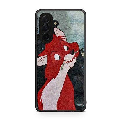Samsung Galaxy A26 5G Tod And Vixey Love 1 θήκη από τη Smartfits με σχέδιο στο πίσω μέρος και μαύρο περίβλημα | Smartphone case with colorful back and black bezels by Smartfits