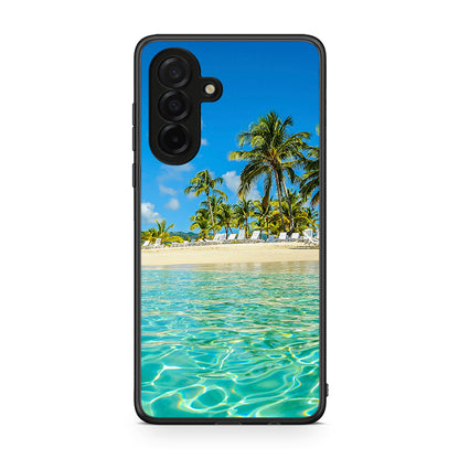 Samsung Galaxy A26 5G Tropical Vibes Θήκη από τη Smartfits με σχέδιο στο πίσω μέρος και μαύρο περίβλημα | Smartphone case with colorful back and black bezels by Smartfits