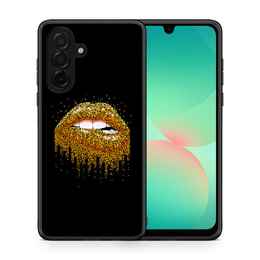 Θήκη Samsung Galaxy A26 5G Golden Valentine από τη Smartfits με σχέδιο στο πίσω μέρος και μαύρο περίβλημα | Samsung Galaxy A26 5G Golden Valentine case with colorful back and black bezels