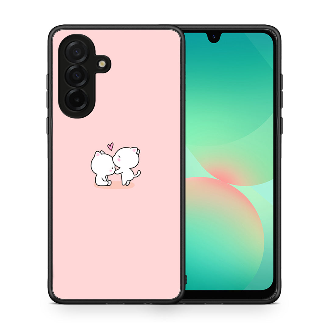 Θήκη Samsung Galaxy A26 5G Love Valentine από τη Smartfits με σχέδιο στο πίσω μέρος και μαύρο περίβλημα | Samsung Galaxy A26 5G Love Valentine case with colorful back and black bezels