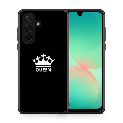 Θήκη Samsung Galaxy A26 5G Queen Valentine από τη Smartfits με σχέδιο στο πίσω μέρος και μαύρο περίβλημα | Samsung Galaxy A26 5G Queen Valentine case with colorful back and black bezels