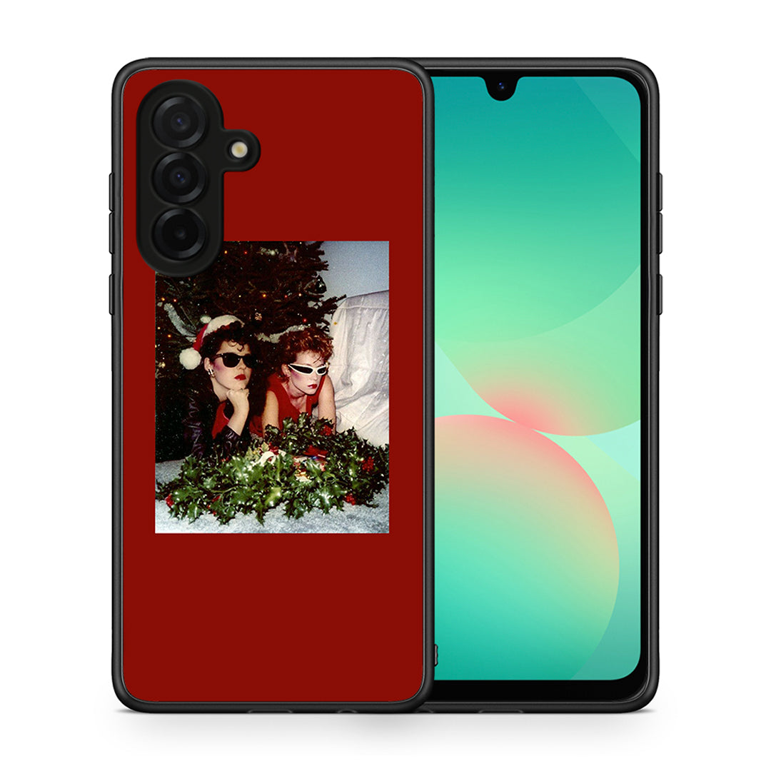 Θήκη Samsung Galaxy A26 5G Waiting For Xmas από τη Smartfits με σχέδιο στο πίσω μέρος και μαύρο περίβλημα | Samsung Galaxy A26 5G Waiting For Xmas case with colorful back and black bezels
