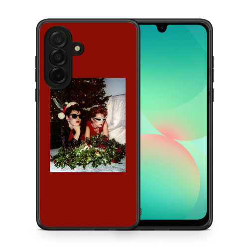 Θήκη Samsung Galaxy A26 5G Waiting For Xmas από τη Smartfits με σχέδιο στο πίσω μέρος και μαύρο περίβλημα | Samsung Galaxy A26 5G Waiting For Xmas case with colorful back and black bezels