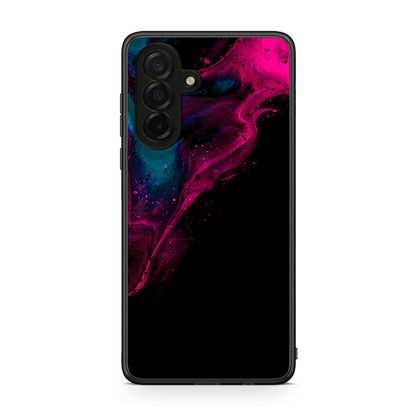 4 - Samsung Galaxy A26 5G Pink Black Watercolor case, cover, bumper